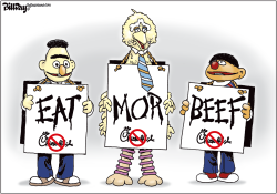 EAT MOR BEEF by Bill Day