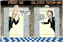 LOCAL-CA PROPOSED CAL STATE TUITION HIKE  by Monte Wolverton