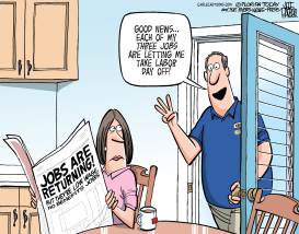 LABOR DAY JOBS  by Jeff Parker