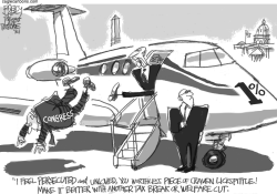 THE PERSECUTED RICH by Pat Bagley