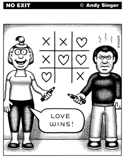 LOVE WINS by Andy Singer