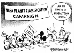 PLUTO PLANET PETITION by Dave Granlund