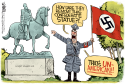 Nazi Protest by Rick McKee, The Augusta Chronicle