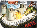 Hate Dragon by Steve Sack, The Minneapolis Star Tribune