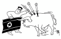 BullFighter Kim Jong-un by Arend van Dam, politicalcartoons.com