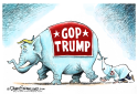 Trump and Klan followers COLOR by Dave Granlund, Politicalcartoons.com