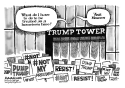 Trump visits NYC by Jimmy Margulies, Politicalcartoons.com