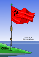 After 58 years Cuba is still there by Arcadio Esquivel, Costa Rica, Caglecartoons.com