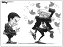 Rubio Tweets by Bill Day, Cagle Cartoons