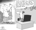 Google Bias by Gary McCoy, Cagle Cartoons