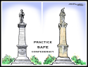 Practice Safe Confederacy by J.D. Crowe, Alabama Media Group/AL.com