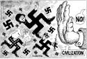 Just Say No to White Supremacy by Monte Wolverton, Cagle Cartoons