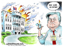 Bannon out COLOR by Dave Granlund, Politicalcartoons.com