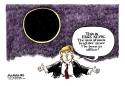 Eclipse 2017 color by Jimmy Margulies, Politicalcartoons.com