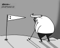 Trump plays the kkk BW by Rayma Suprani, CagleCartoons.com
