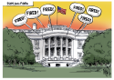 Trump House Cleaning by Paul Zanetti, Australia