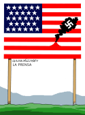 Racial explosion/Conf- licto racial by Arcadio Esquivel, Costa Rica, Caglecartoons.com