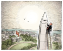 Trump's Washington COLOR by Adam Zyglis, The Buffalo News
