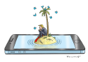 Twitter Island by Marian Kamensky, Austria