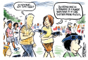 Things Were Looking UpFor a Moment by Jeff Koterba, Omaha World Herald, NE
