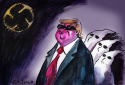 Trump and The Great American Eclipse by Christo Komarnitski, Bulgaria