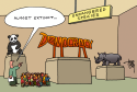 democracy endangered by Arend van Dam, politicalcartoons.com