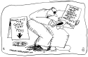 Bankrupt Secret Service by Randall Enos, Cagle Cartoons