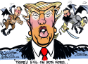 Both Trump Sides by Milt Priggee, www.miltpriggee.com