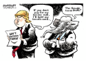 Trump border wall by Jimmy Margulies, Politicalcartoons.com