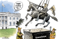 Steve Bannon is out by Patrick Chappatte, The International New York Times