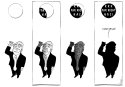 Trump Eclipsed by the Media by Jose Neves, PoliticalCartoons.com
