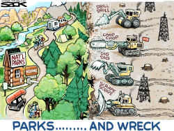 PARKS AND WRECK by Steve Sack