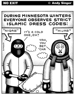 MINNESOTA ISLAMIC DRESS CODE by Andy Singer