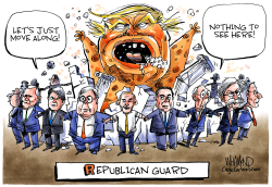 REPUBLICAN GUARD by Dave Whamond