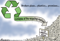 RECYCLING LANDFILL by Steve Greenberg