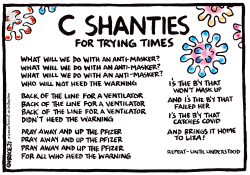 C SHANTIES FOR TRYING TIMES by Ingrid Rice
