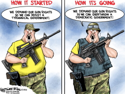 GUN RIGHTS AMENDED by Kevin Siers