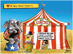 THE BIG TENT PARTY by Dave Whamond
