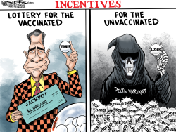 VACCINATION LOTTERY by Kevin Siers