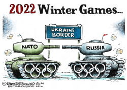 WINTER GAMES NATO VS RUSSIA by Dave Granlund