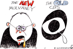 MICK MULVANEY AT CBS by Randall Enos