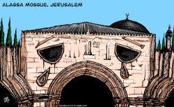 ALAQSA MOSQUE - JERUSALEM  by Emad Hajjaj