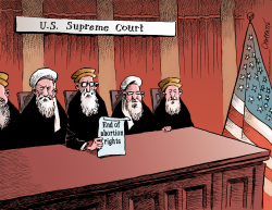 SUPREME JUSTICES by Patrick Chappatte