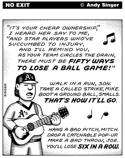 FIFTY WAYS TO LOSE A BALLGAME by Andy Singer