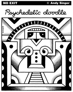 PSYCHEDELIC DOODLE by Andy Singer