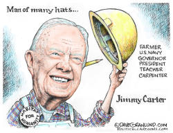 JIMMY CARTER TRIBUTE by Dave Granlund