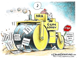 GUN LOBBY AND SHOOTINGS by Dave Granlund