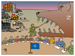 NATO AND UKRAINE by Arend van Dam