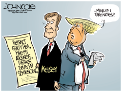 TENNESSEE KELSEY AND TRUMP COMPARE NOTES by John Cole