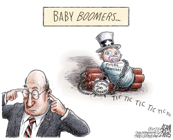 BABY BOOMERS by Adam Zyglis